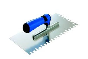 NOTCH TROWEL 1/4X1/4 V WOOD HDL