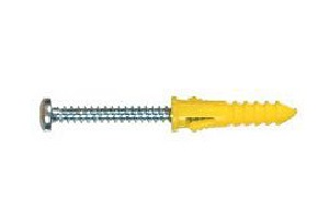#4-6 Ribbed Anchor w/ Screw 6-Pack