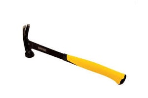 DEWALT C/F STEEL HAMMER 15 OZ