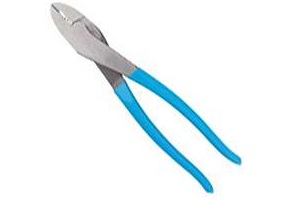 9" CRIMPER/WIRE CUTTER W/GRIPS
