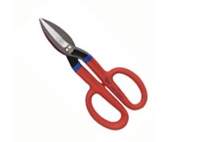 WISS REGULAR PAT TIN SNIPS 10"