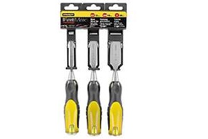 FATMAX WOOD CHISEL SET 3PC
