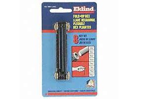 FOLDUP HEX KEY .050-5/32" 8PC