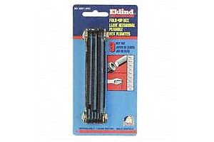 FOLDUP HEX KEY 5/64-1/4"  9PC