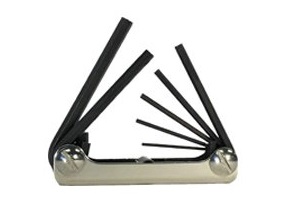 METRIC FOLDUP HEX KEY 4MM-10MM