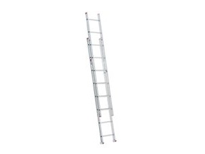 Werner Aluminum Extension Ladder Type III 200lb 16'