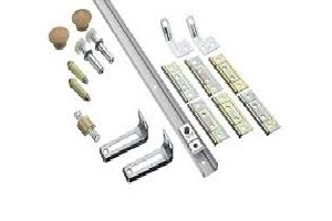Bifold Door Hardware Set White 36"