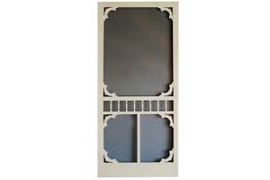 36" Colonial Wood Screen Door