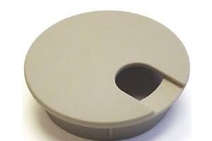 COMPUTER GROMMET 2-1/2" ALMOND