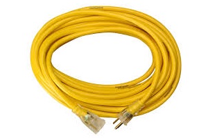 12/3 YLW JACK EXTENSION CORD 25'