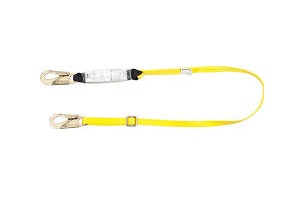 Guardian Fall Protection Single Leg Shock Absorbing Lanyard 6ft