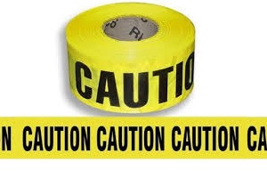 Anchor Brand Caution Barrier Tape 3" x 1000' Yellow