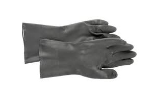 BLACK 13" NEOPRENE GLOVE X-LARGE