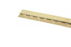 HINGE CONT BRT BRASS 1-1/2X30"