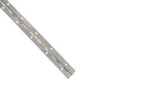 HINGE CONT NICKEL 1-1/16X48"
