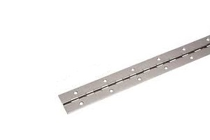 HINGE CONT NICKEL 1-1/2"X30"