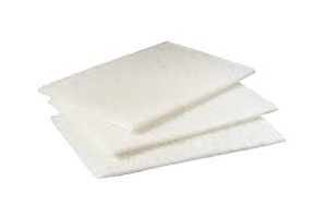 SCOTCHBRITE WHITE SCOUR PAD 6X9