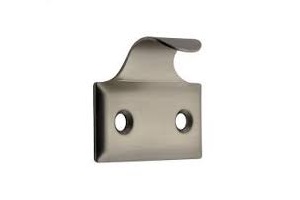 BRASS HOOK SASH LIFT SAT. NICKEL