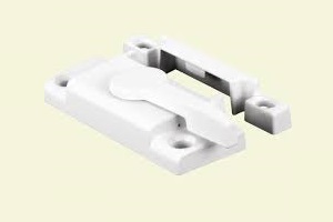 VINYL CAM WINDOW SASH LOCK WHITE