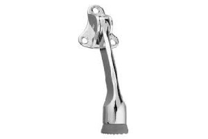 4" KICKDOWN DOOR STOP CHROME