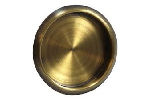 2-1/8"BRASS FLUSH PULL ANT BRASS