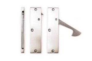 POCKET DOOR EDGE PULL POL CHROME