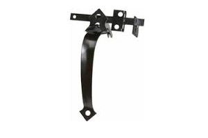 24" GARAGE DOOR BOLT BLK