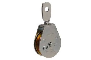 SINGLE FIXED PULLEY 1-1/2" STEEL