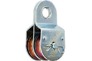 DBL FIXED PULLEY 1-1/2" STEEL