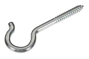 1-11/16" CEILING HOOKS ZINC