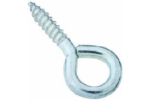 1-17/32" SCREW EYE ZINC PK5
