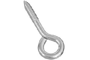 7/16 X 5-1/4 SCREW EYE ZINC EA