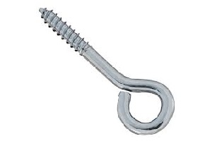 3/8 X 8" SCREW EYE ZINC EA