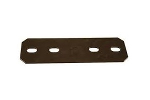 6" X 1-1/2" MENDING PLATE BLACK