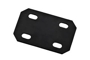 17" X 1-1/2" MENDING STRAP BLACK