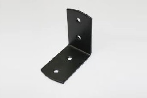 7-1/2" X 1-1/2" CORNER BRACE BLK