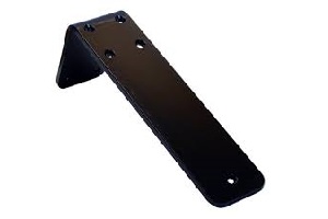 5" X 1-1/2" DBL CORNER BRACE BLK