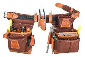 ADJUST FIT FATLIP TOOLBELT BRWN