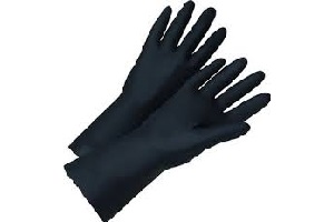 BLACK 13" NEOPRENE GLOVE LARGE
