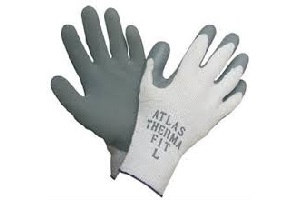 ATLAS THERMA FIT GREY GLOVE LRGE
