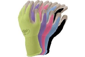 NEW ATLAS NITRILE BLACK GLOVE SM