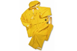 RAINSUIT PVC YELLOW 2PC XL