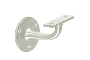 HANDRAIL BRACKET S. NICKEL 1HOLE