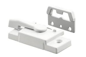 VINYL WINDOW SASH LOCK WHITE