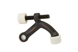 HINGE PIN DOOR STOP DECO BRONZE