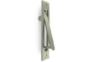 POCKET DOOR EDGE PULL STN NICKEL