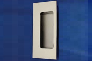 RCTNGL 4" FLUSH PULL O/R BRONZE