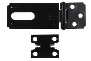 3-1/4" SAFETY HASP BLACK