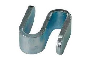 1" HEAVY OPEN S HOOK ZINC PK8