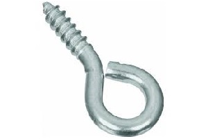 1-5/16" SCREW EYE ZINC PK8
